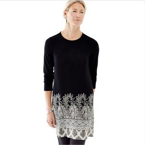 VGUC- J.Jill Wearever Paisley Tunic